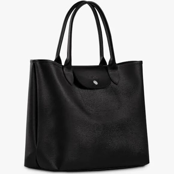 Le Pliage City L Tote bag - Black - Picture 2 of 5
